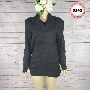 apt. 9 large black cowl neck knit sweater ( 5 for $20 )